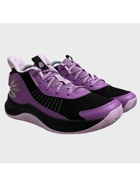 NEW Under Armour Curry 3Z7 Basketball Shoes Size Men 9/Women 10.5 Purple Violet